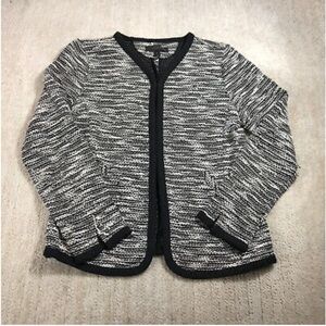 NWT J CREW BLACK TWEED MOTORCYCLE JACKET S